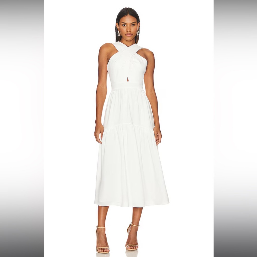 Revolve Day Dress in Gardenia